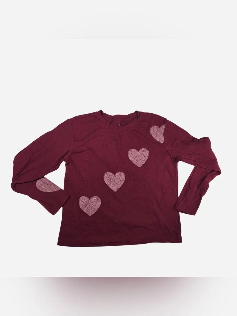 Gap Kids Lot of 3 - Heart Long Sleeve Shirt & 2 Fleece Joggers